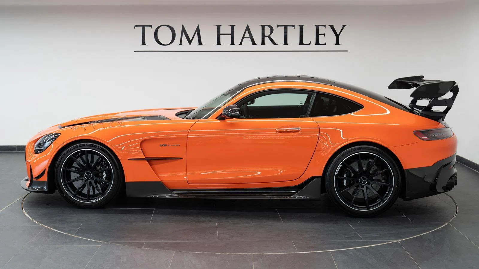 2021 Mercedes-Benz GT AMG GT BLACK SERIES, side profile, AMG Magma Beam