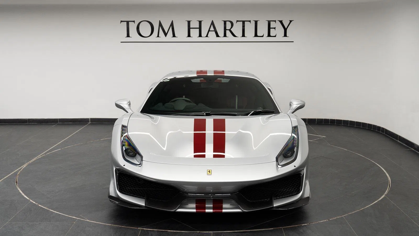 2019 Ferrari 488 PISTA for sale, exterior, Argento Nurburgring
