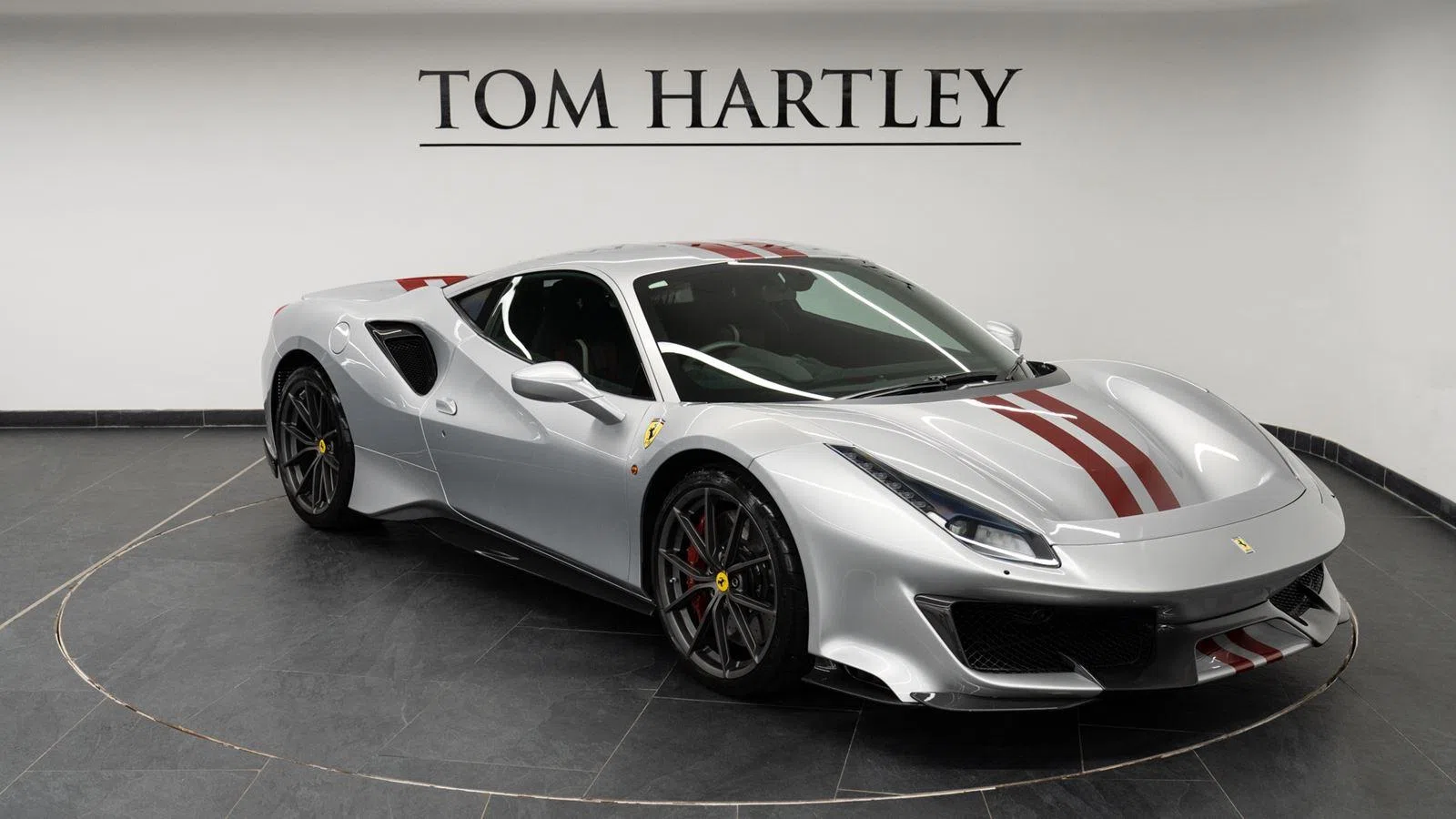 2019 Ferrari 488 PISTA for sale, exterior, Argento Nurburgring