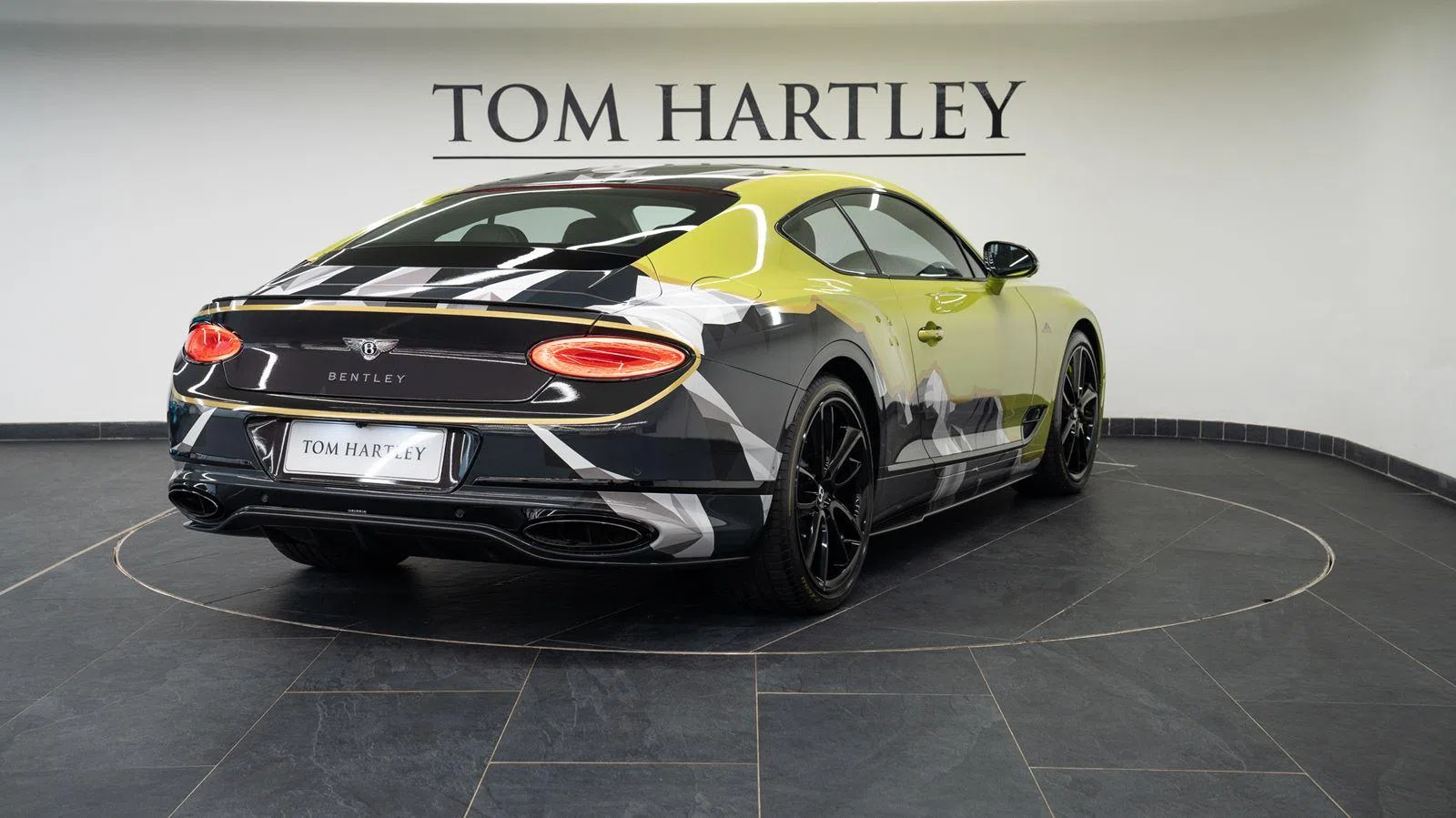 2020 Bentley CONTINENTAL GT W12 Limited Edition Pikes Peak for sale, exterior, Radium Green & Black