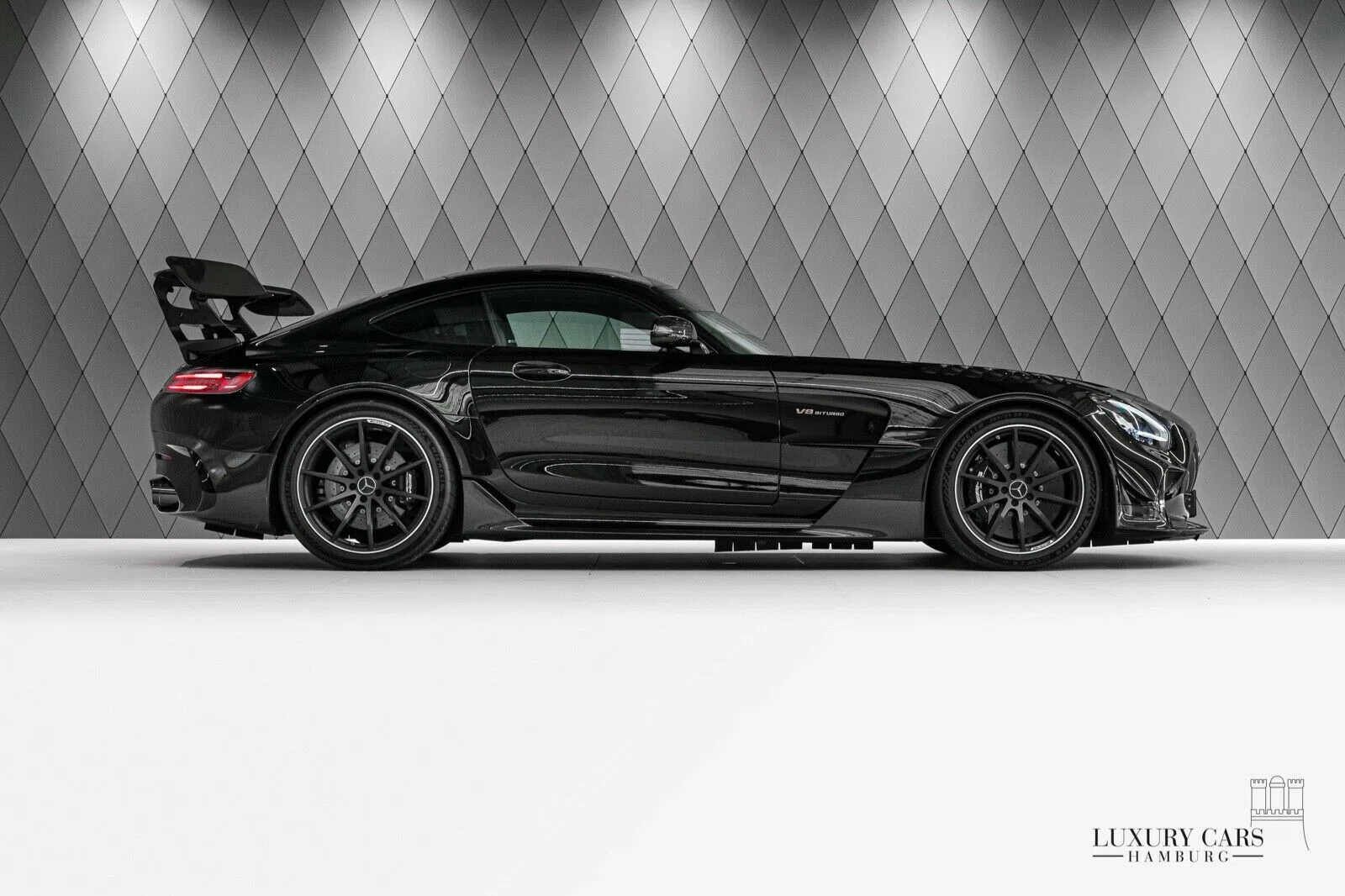2021 Mercedes-Benz AMG GT BLACK SERIES, side profile, Black