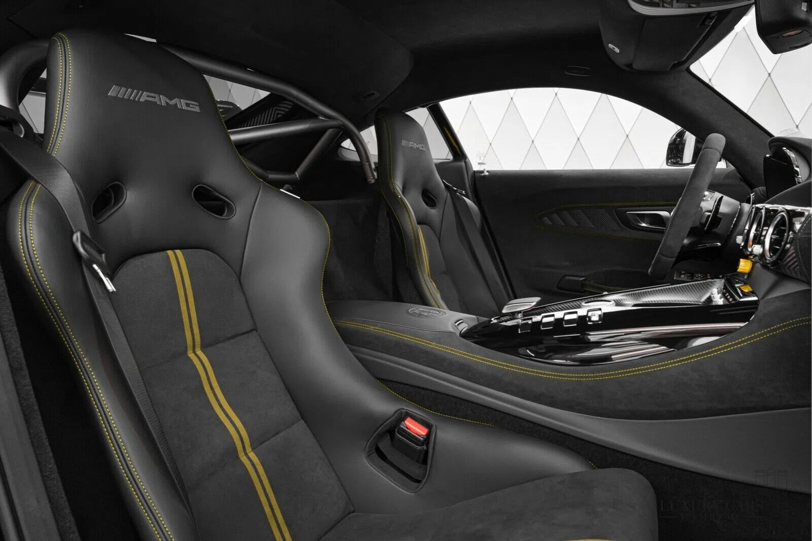 2021 Mercedes-Benz AMG GT BLACK SERIES interior, seats, Black Leather