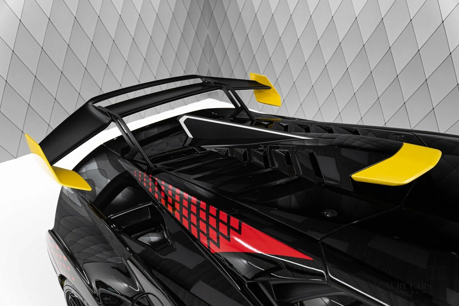 2021 Lamborghini Huracán STO for sale, exterior, Black, Yellow, Red