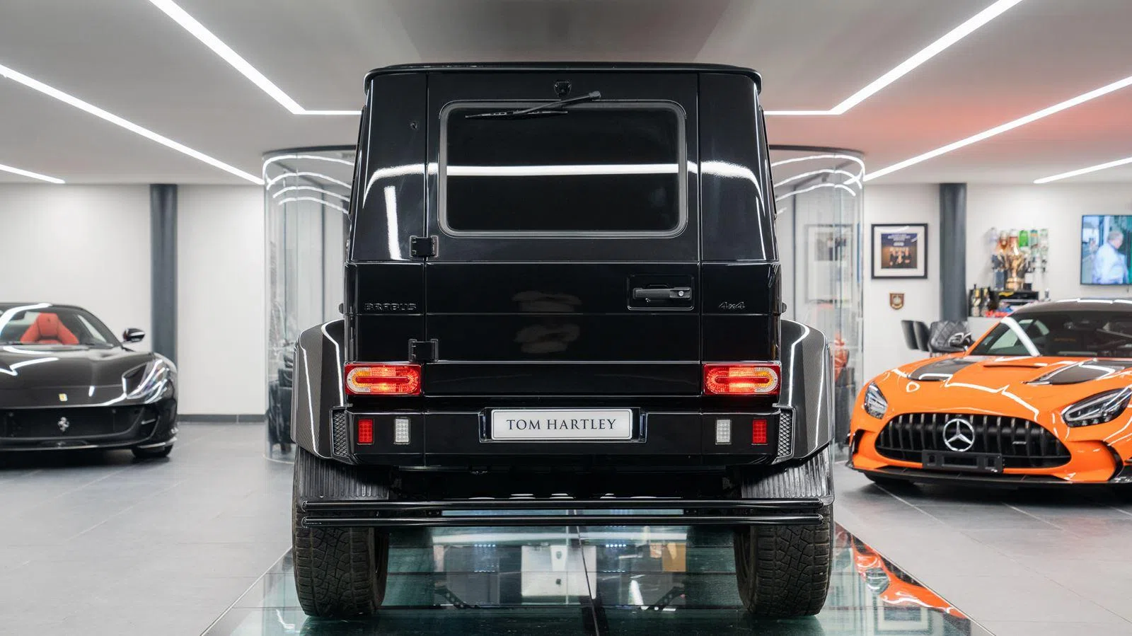 2016 Mercedes-Benz G500 4x4 SQUARED for sale, exterior, Obsidian Black