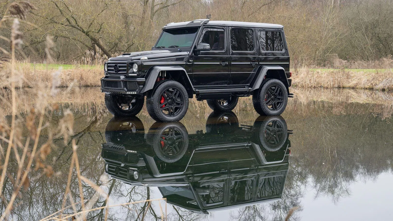 2016 Mercedes-Benz G500 4x4 SQUARED for sale, exterior, Obsidian Black