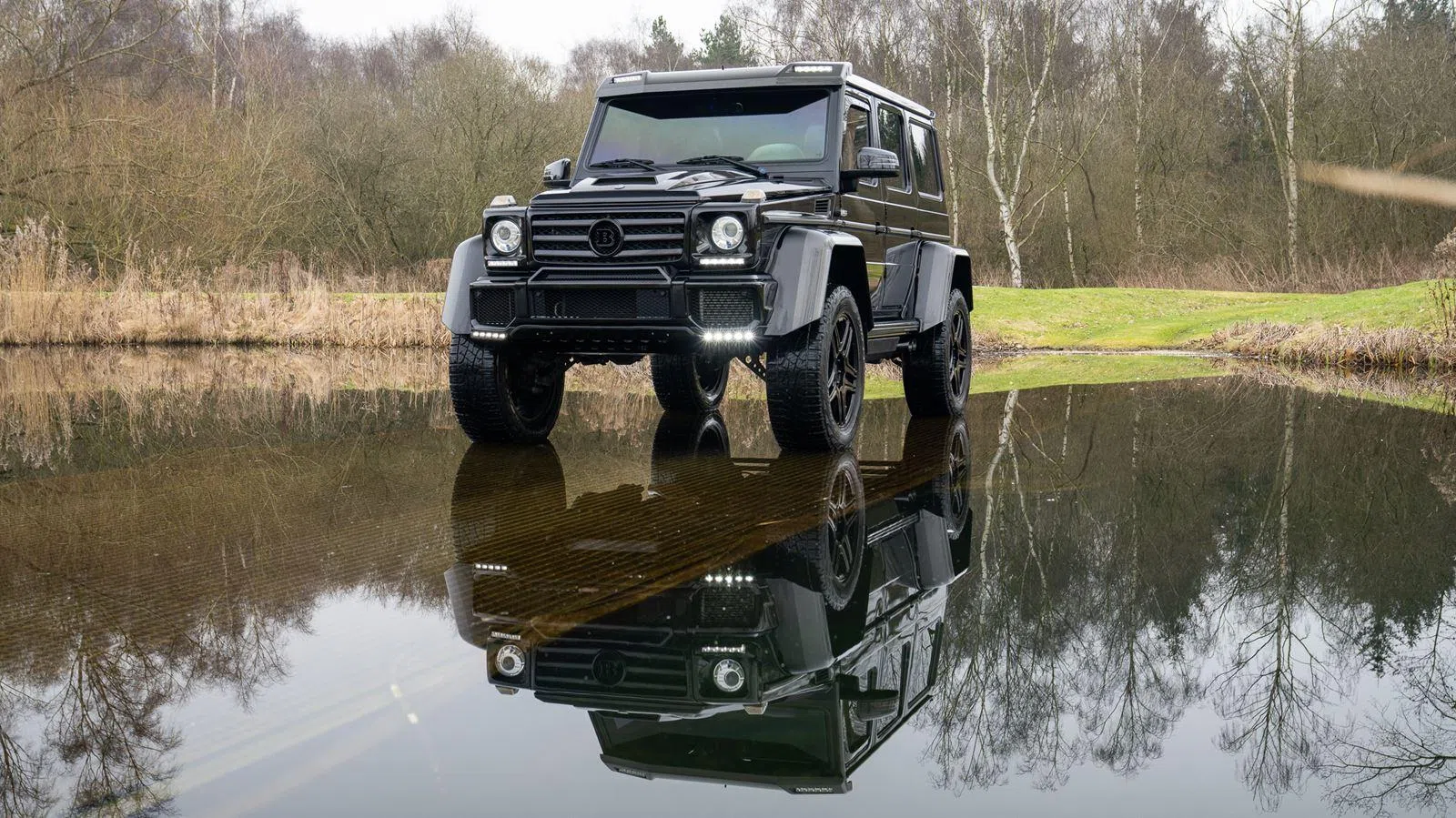 2016 Mercedes-Benz G500 4x4 SQUARED for sale, exterior, Obsidian Black