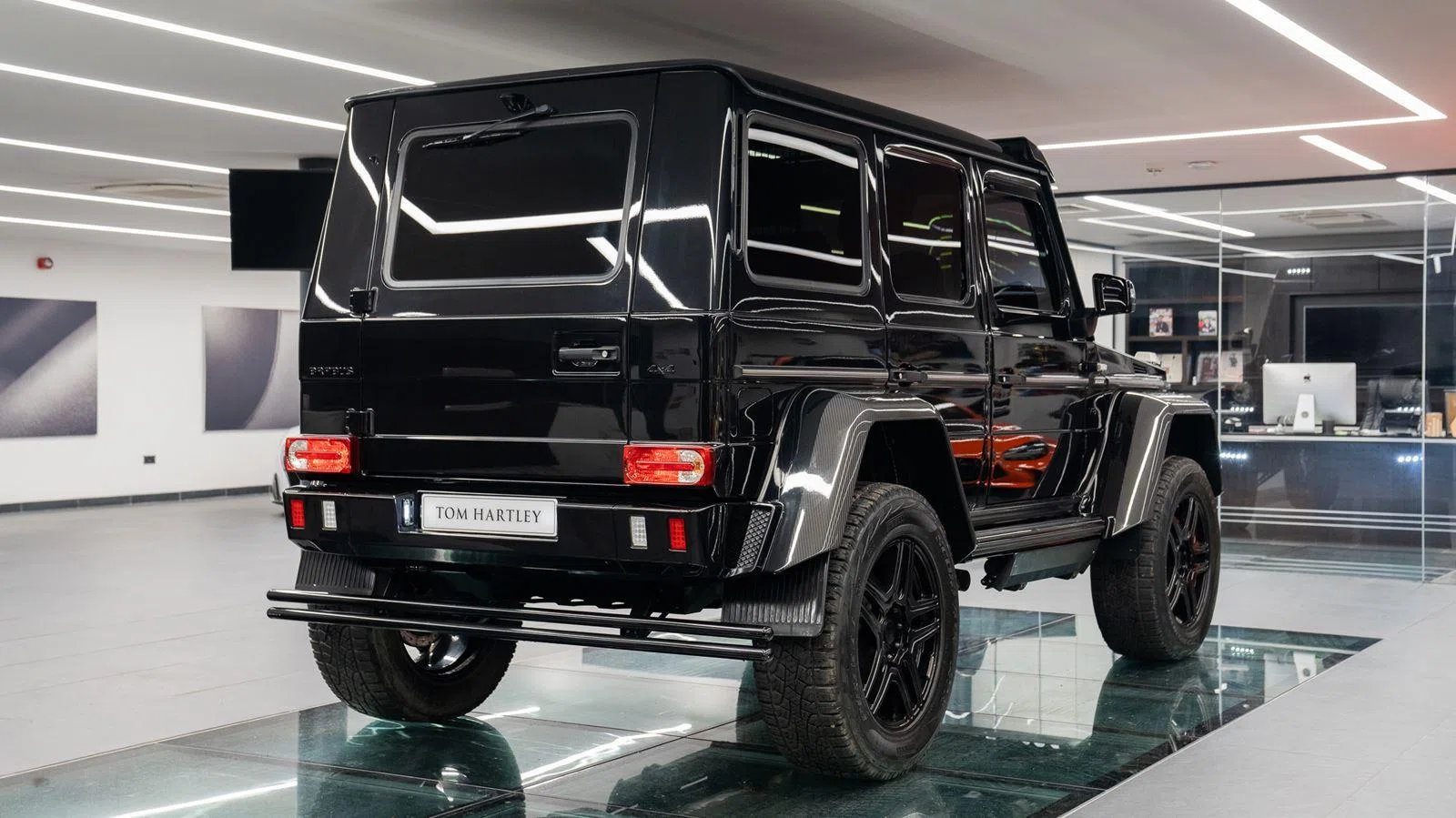 2016 Mercedes-Benz G500 4x4 SQUARED for sale, exterior, Obsidian Black