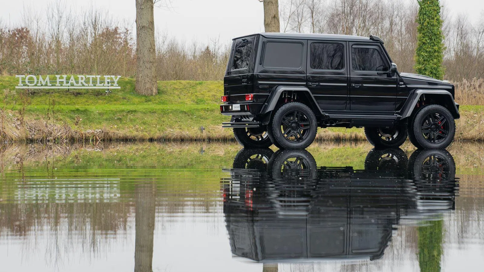 2016 Mercedes-Benz G500 4x4 SQUARED for sale, exterior, Obsidian Black