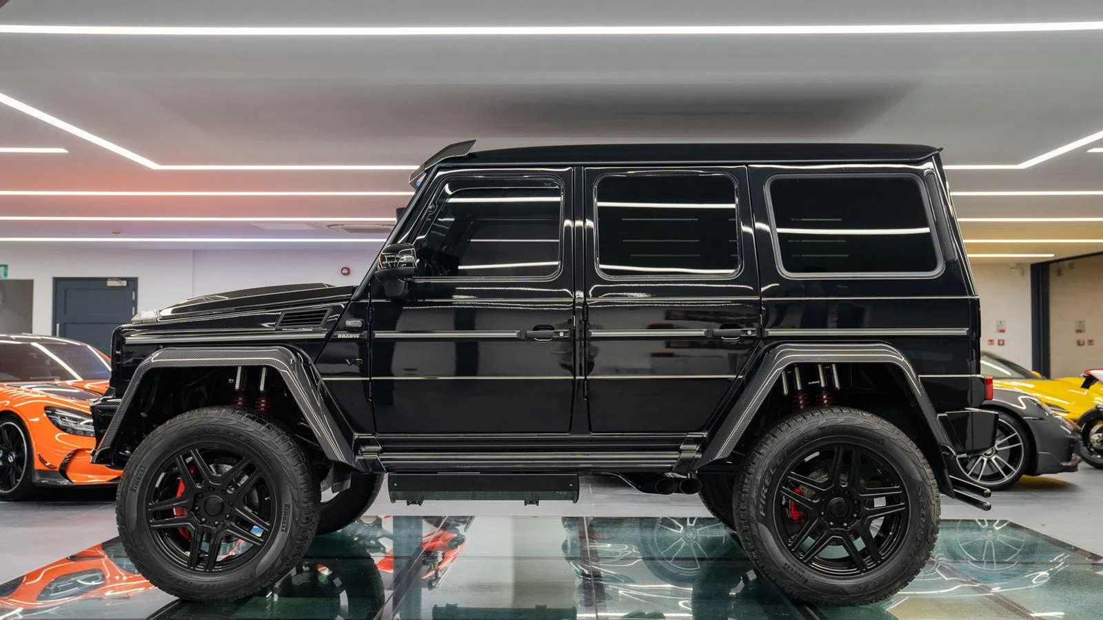 2016 Mercedes-Benz G500 4x4 SQUARED for sale, exterior, Obsidian Black