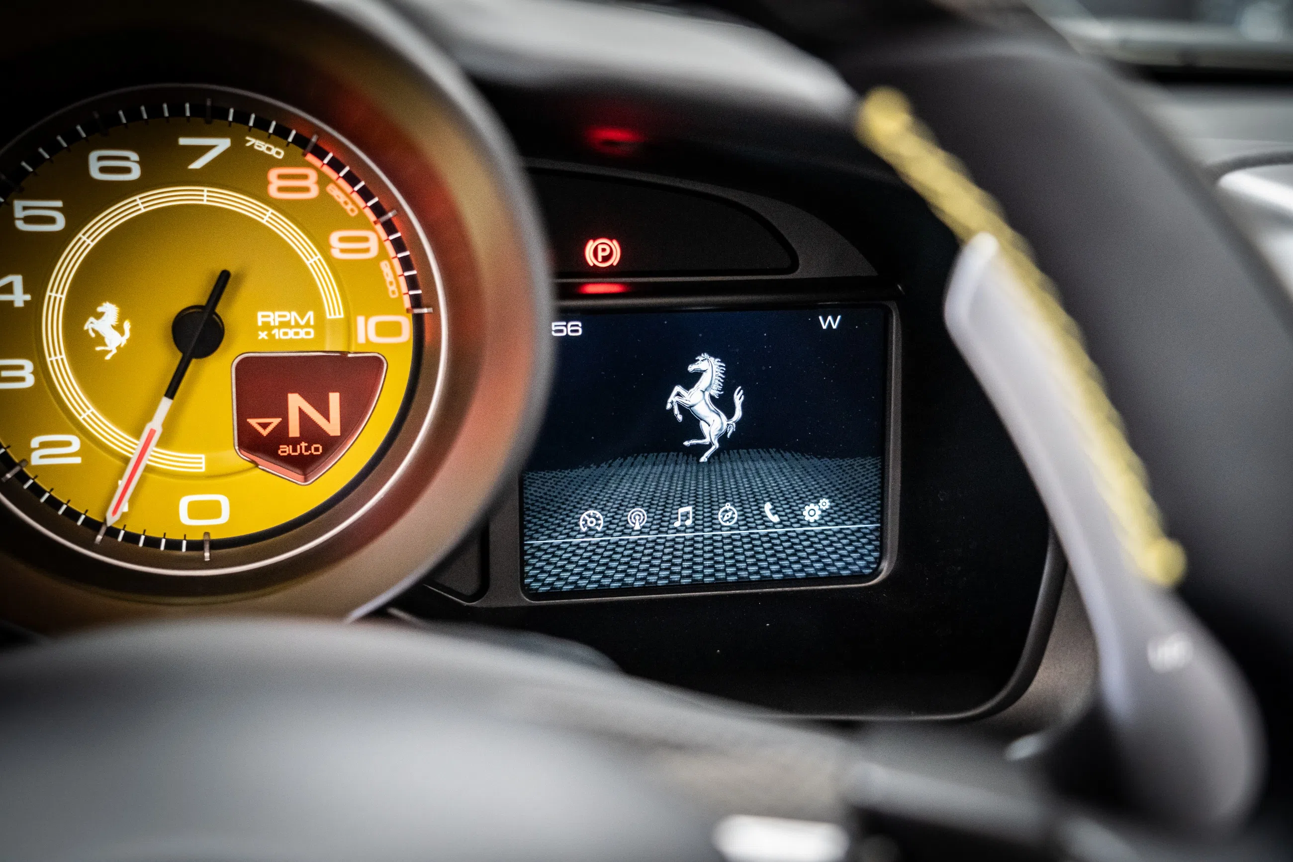Ferrari F8 Spider interior, Other, Full leather
