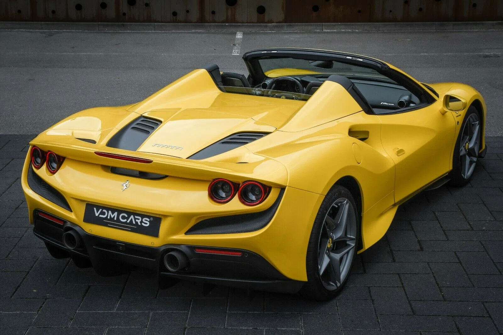 2021 Ferrari F8 Spider for sale, exterior, Yellow
