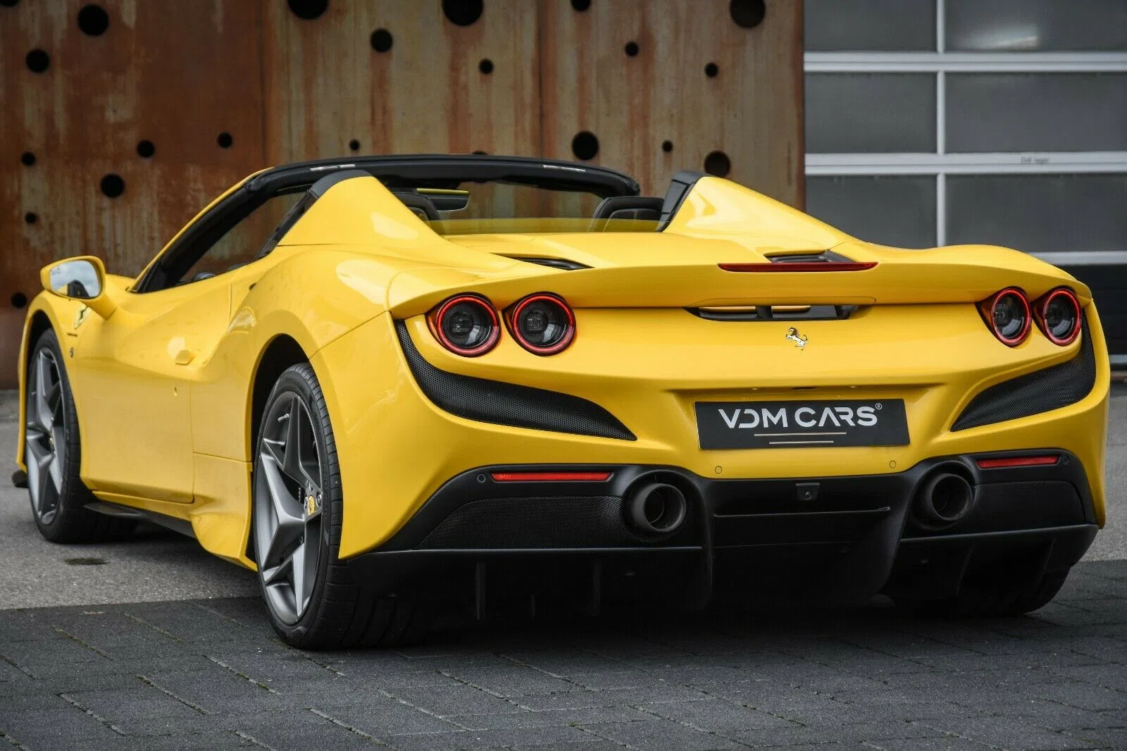 2021 Ferrari F8 Spider for sale, exterior, Yellow
