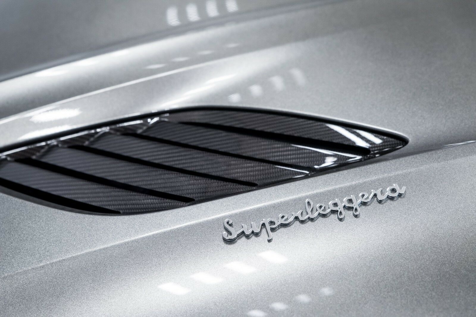 2019 Aston Martin DBS Superleggera Coupe Scintilla Silver by Q, 6/15