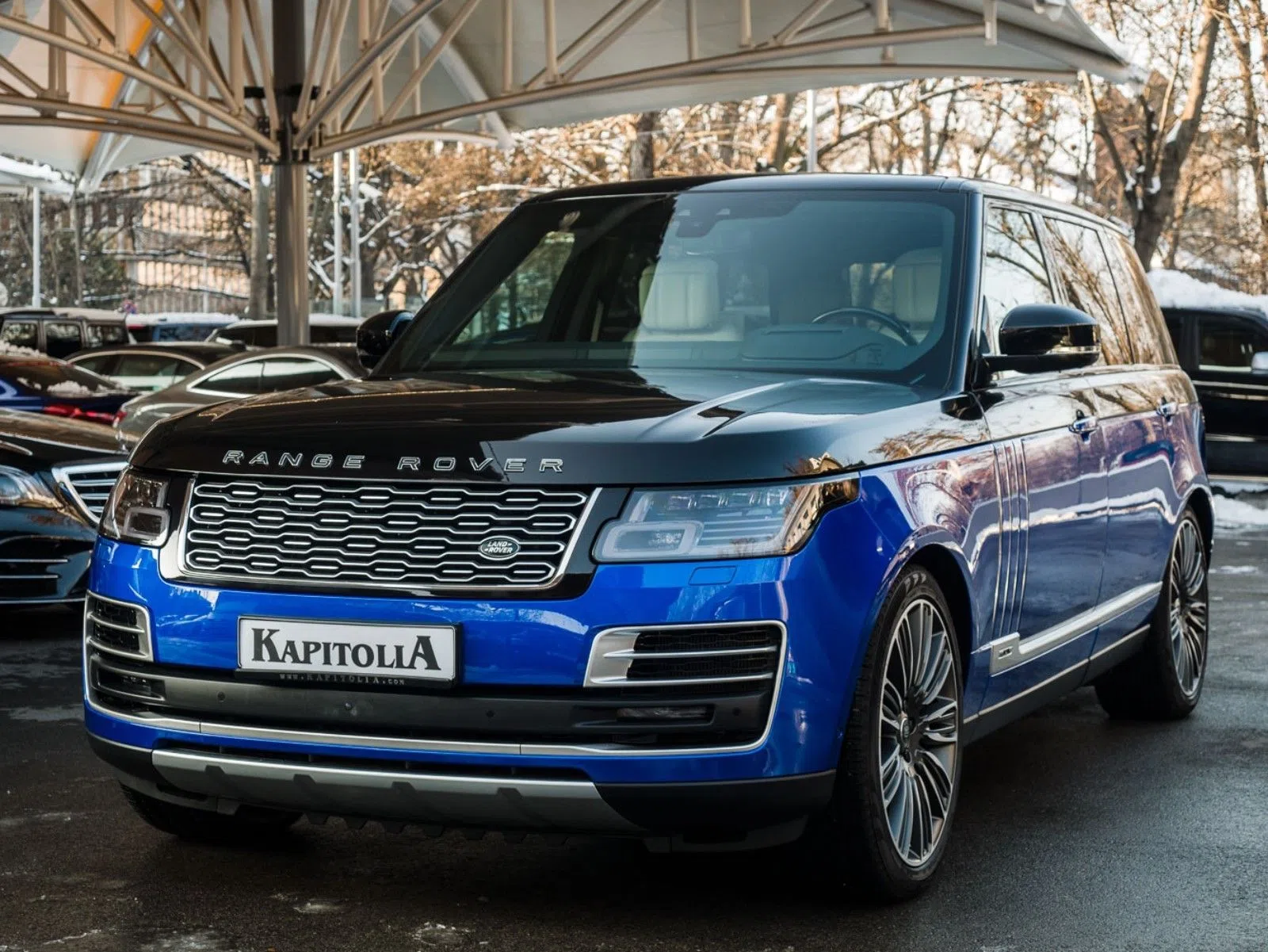 2019 Land Rover Range Rover SV Autobiography for sale, exterior, Blue