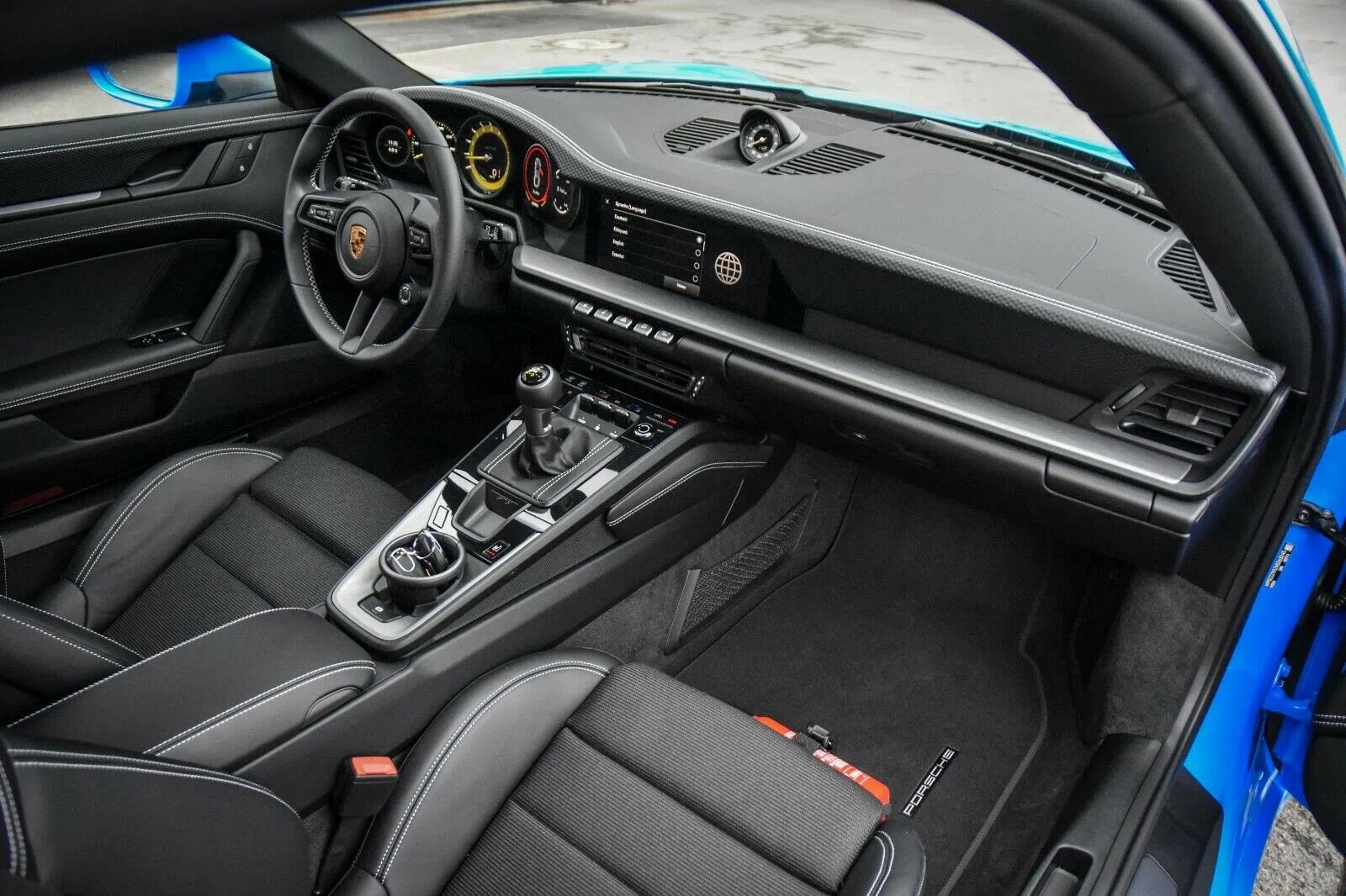 2021 PORSCHE 911 GT3 Touring interior, dashboard
