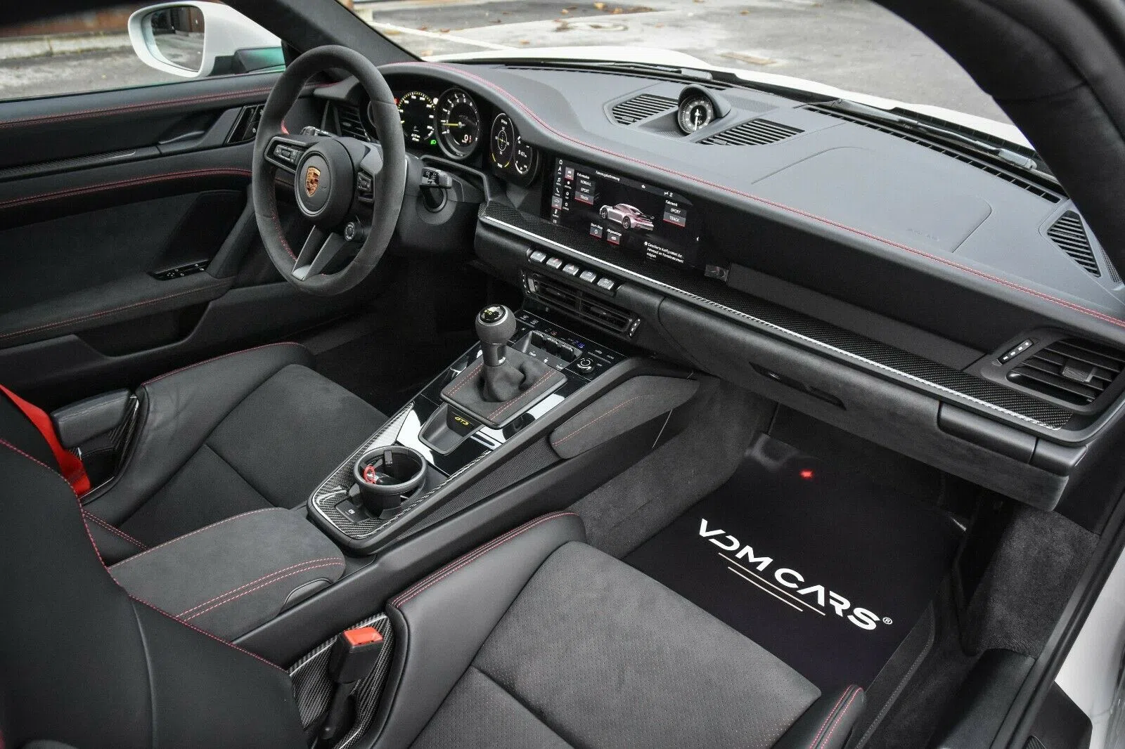 2021 Porsche 911 992 GT3 4.0 CLUBSPORT interior, dashboard