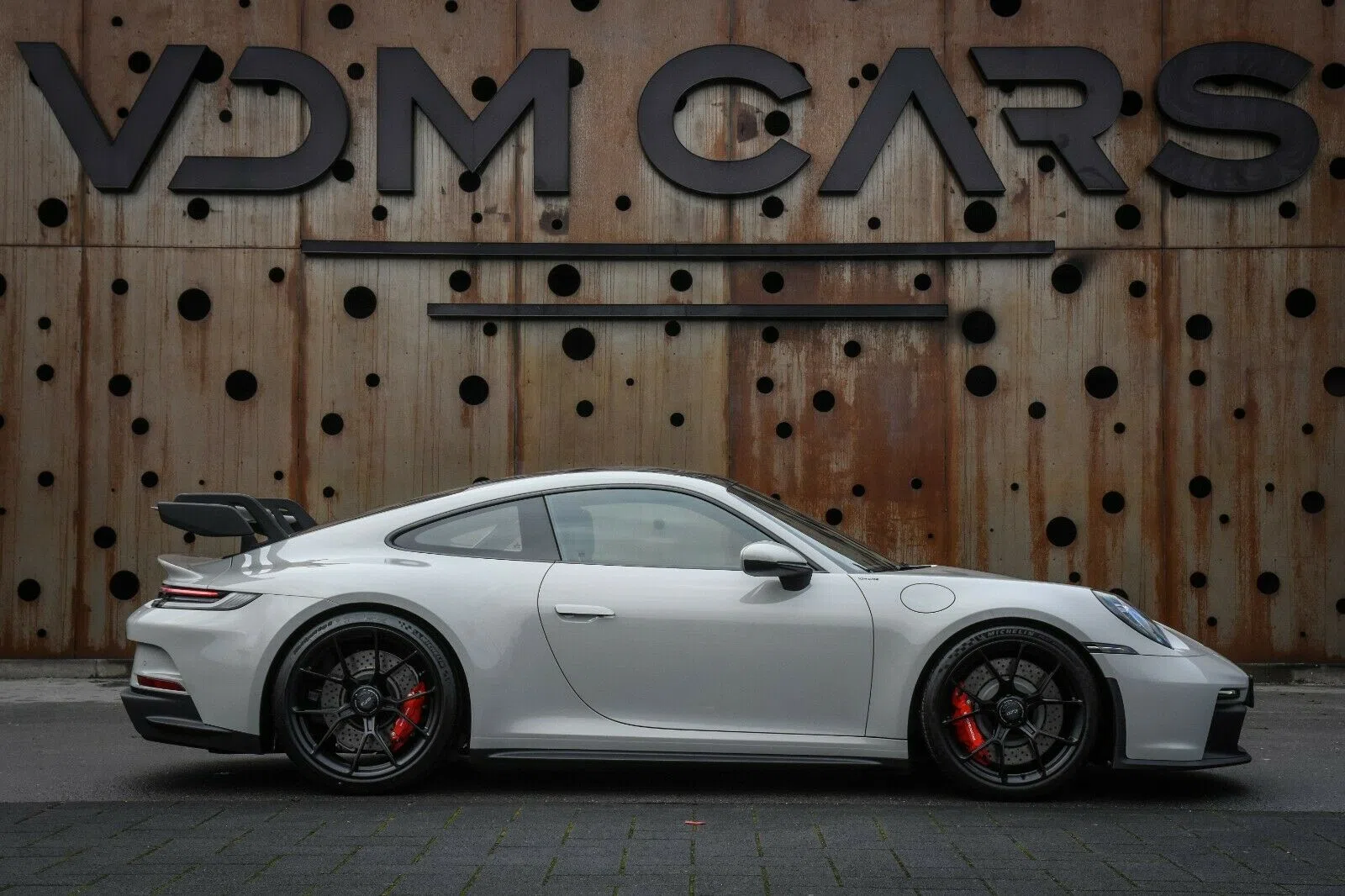 2021 Porsche 911 992 GT3 4.0 CLUBSPORT, side profile, GREY