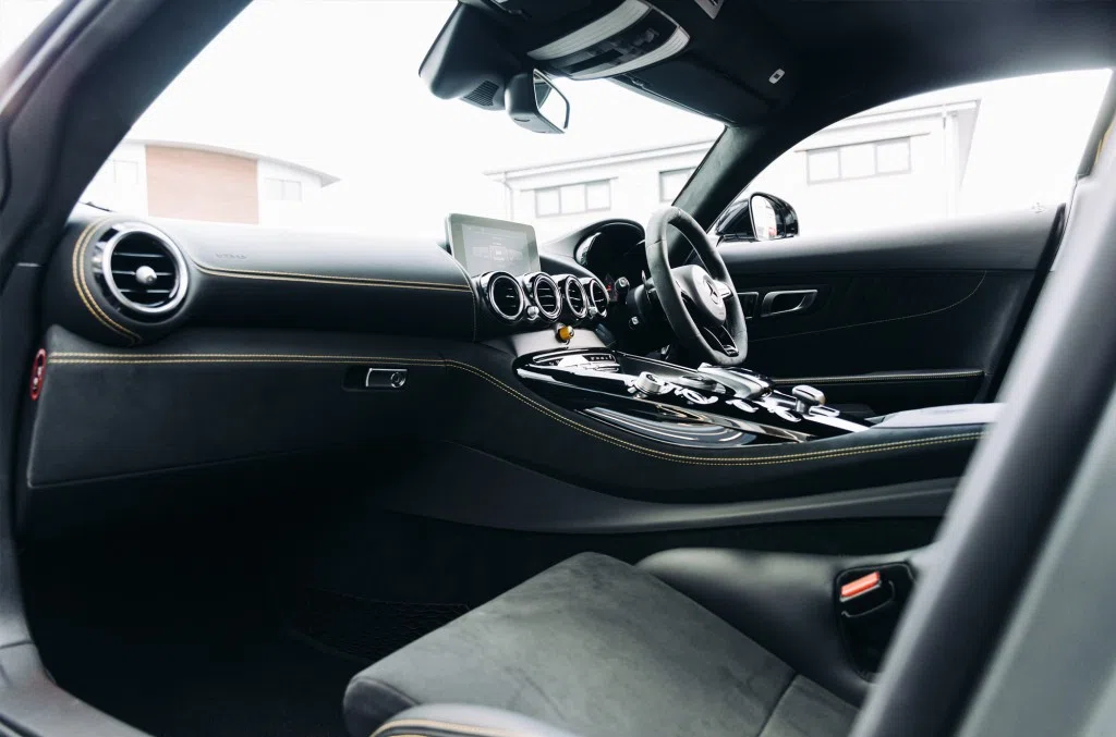 2018 Mercedes-Benz AMG GT Coupe interior, dashboard