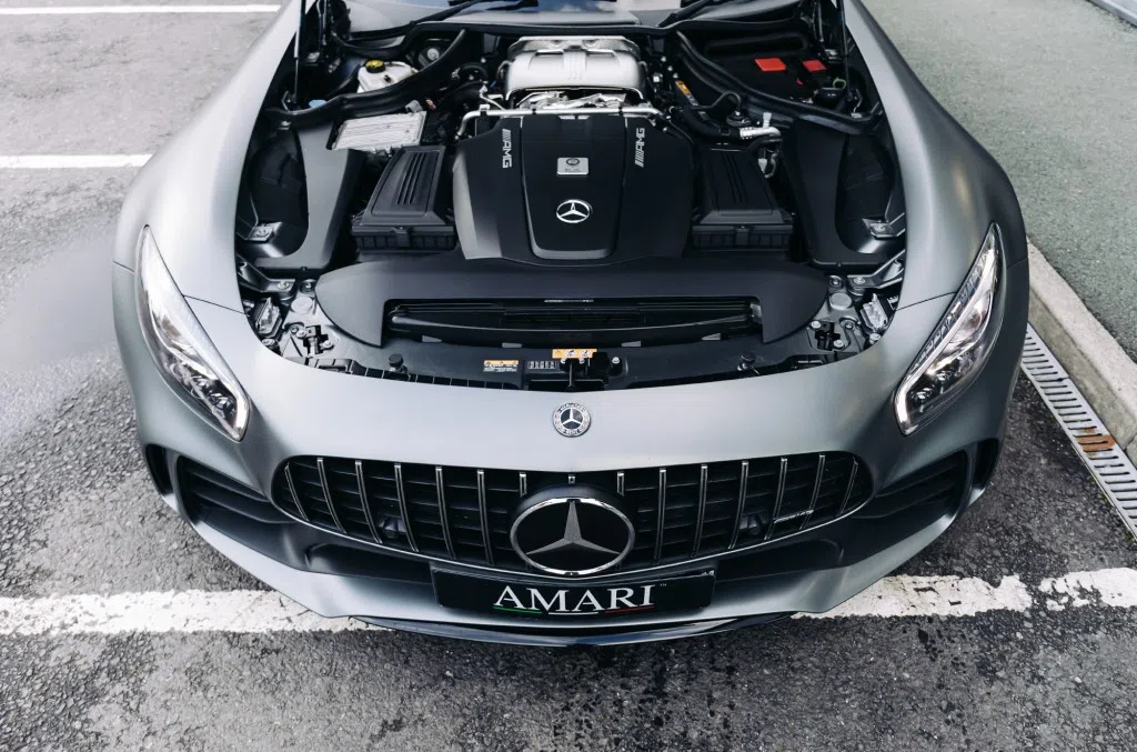 2018 Mercedes-Benz AMG GT Coupe engine