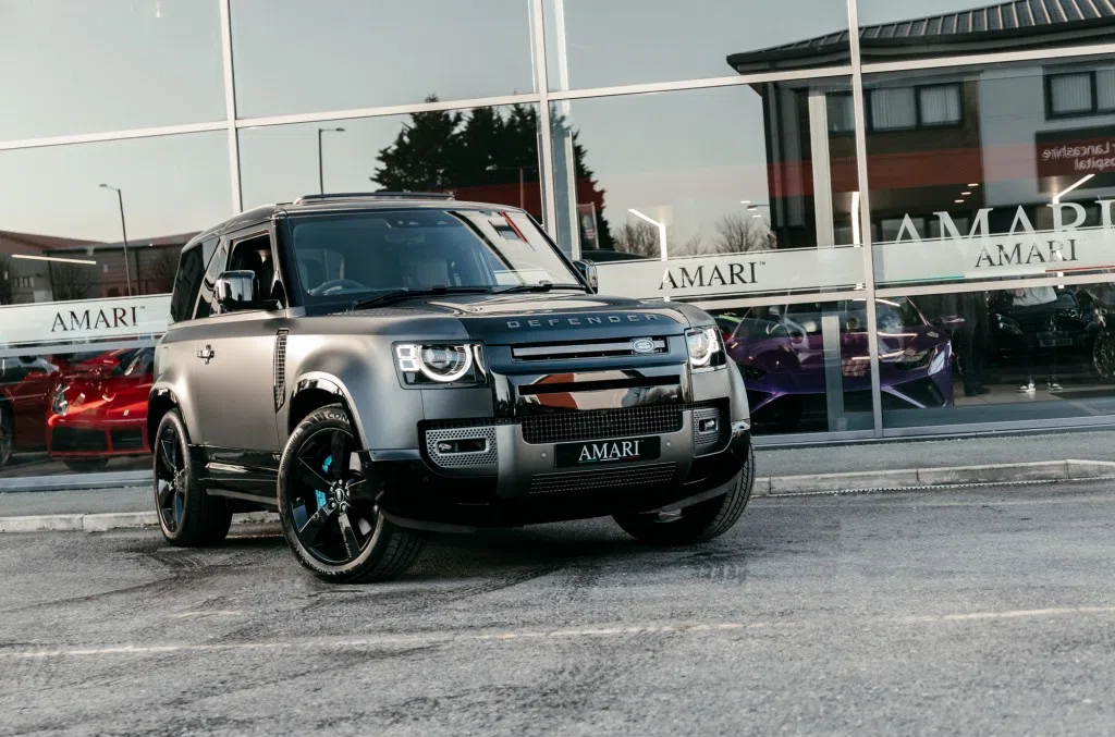 2021 Land Rover Defender V8 for sale, exterior, Carpathian Grey