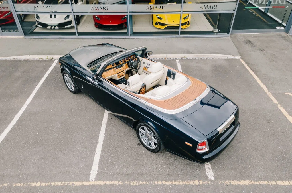 2008 Rolls-Royce Phantom Phantom Drophead for sale, exterior, Nachtblau Metallic