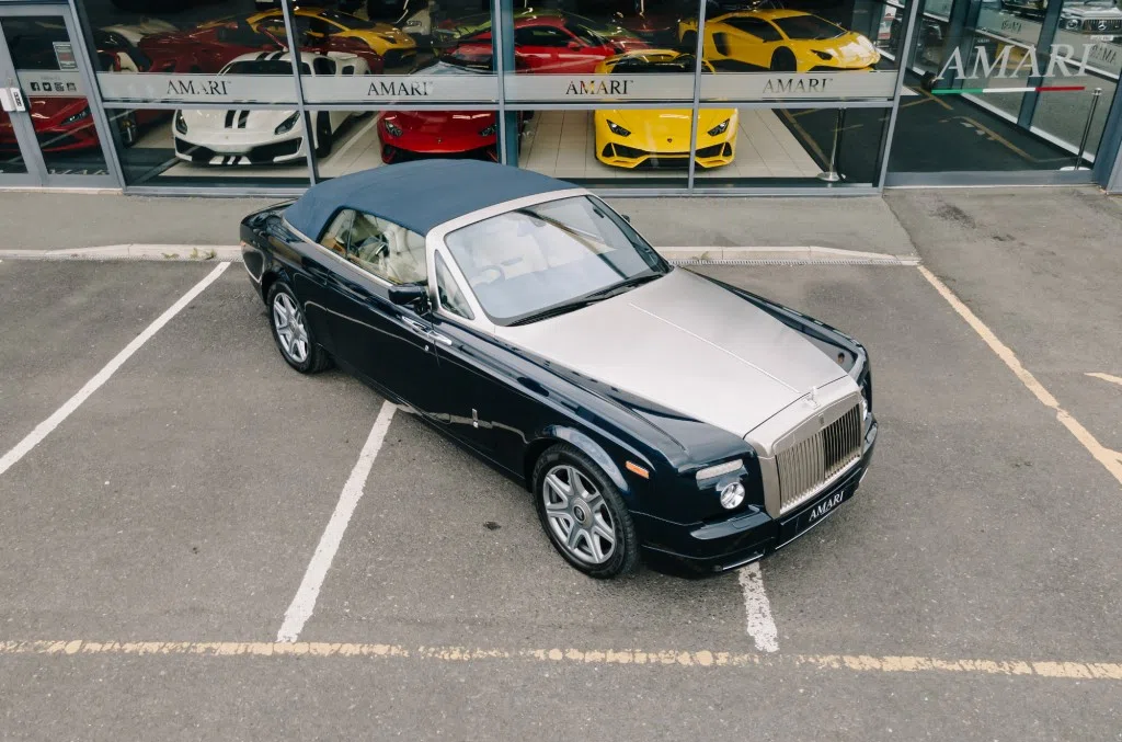 2008 Rolls-Royce Phantom Phantom Drophead for sale, exterior, Nachtblau Metallic