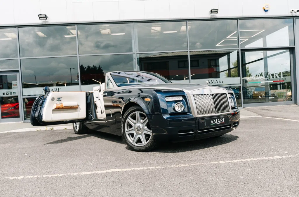 2008 Rolls-Royce Phantom Phantom Drophead for sale, exterior, Nachtblau Metallic