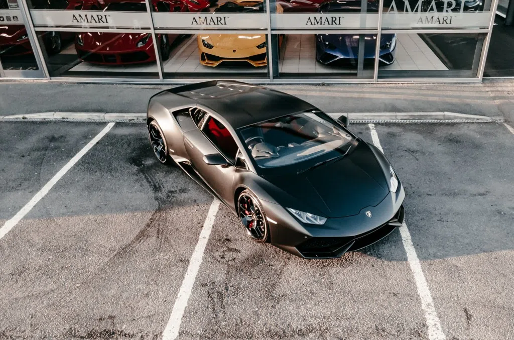 2015 Lamborghini Huracan for sale, exterior, Black