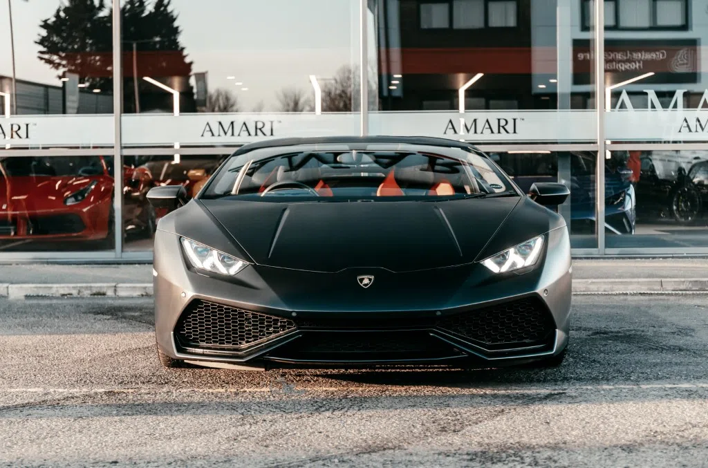 2015 Lamborghini Huracan for sale, exterior, Black