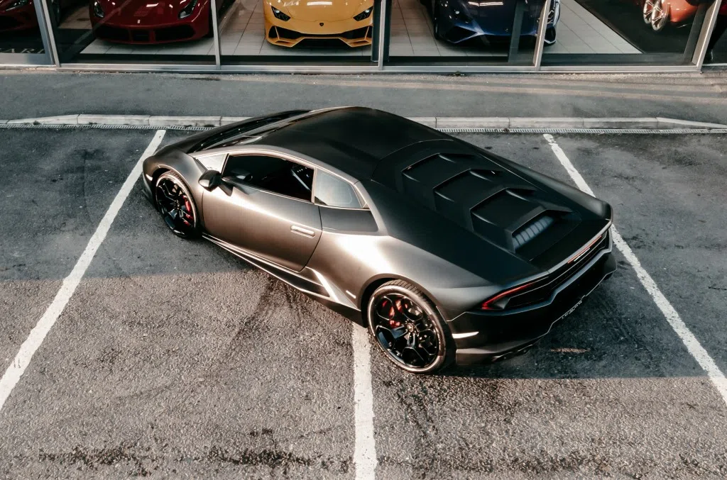 2015 Lamborghini Huracan for sale, exterior, Black