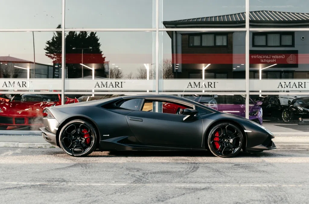 2015 Lamborghini Huracan for sale, exterior, Black