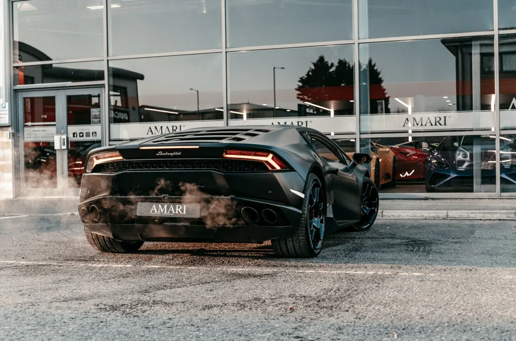 2015 Lamborghini Huracan for sale, exterior, Black