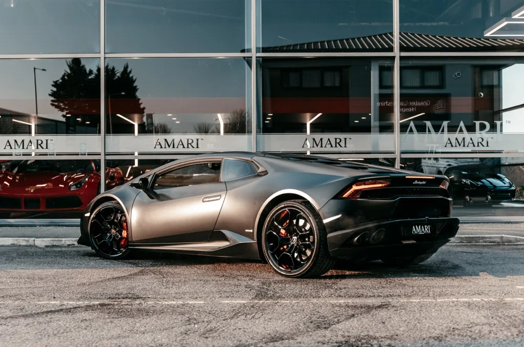 2015 Lamborghini Huracan for sale, exterior, Black