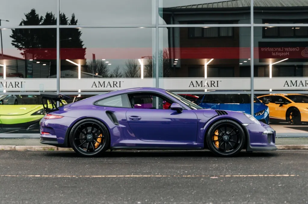 2016 Porsche 911 991 GT3 RS for sale, exterior, Ultra Violet