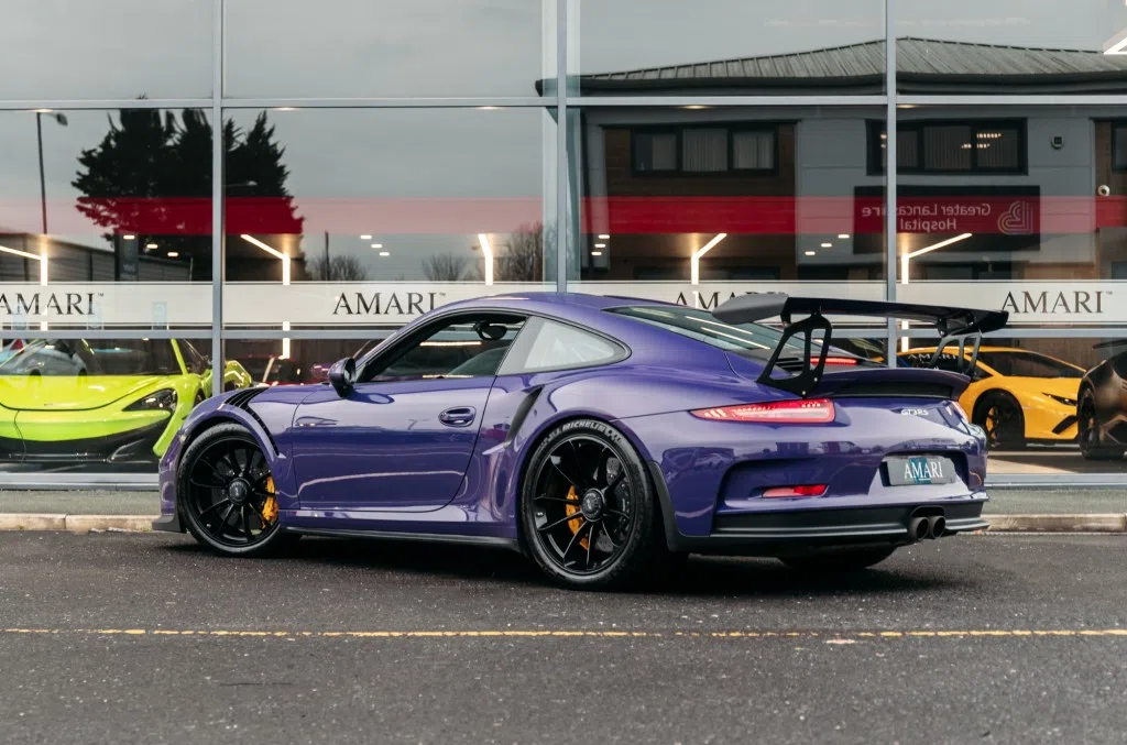2016 Porsche 911 991 GT3 RS for sale, exterior, Ultra Violet