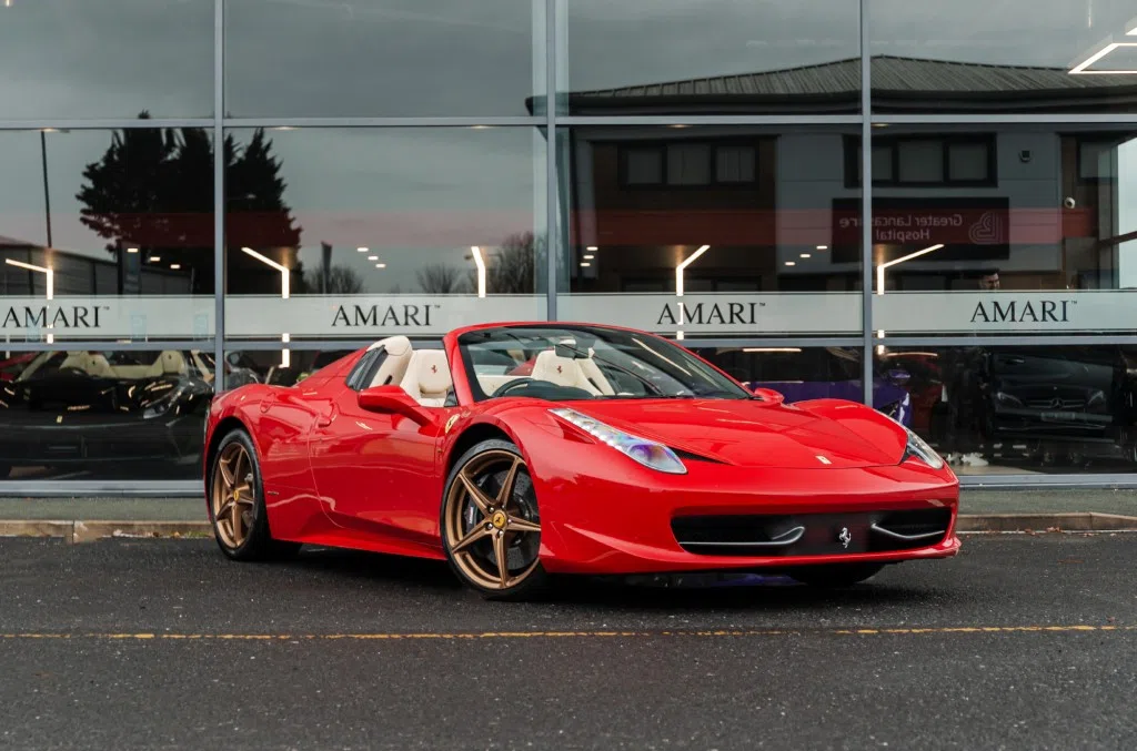 2012 FERRARI 458 SPIDER