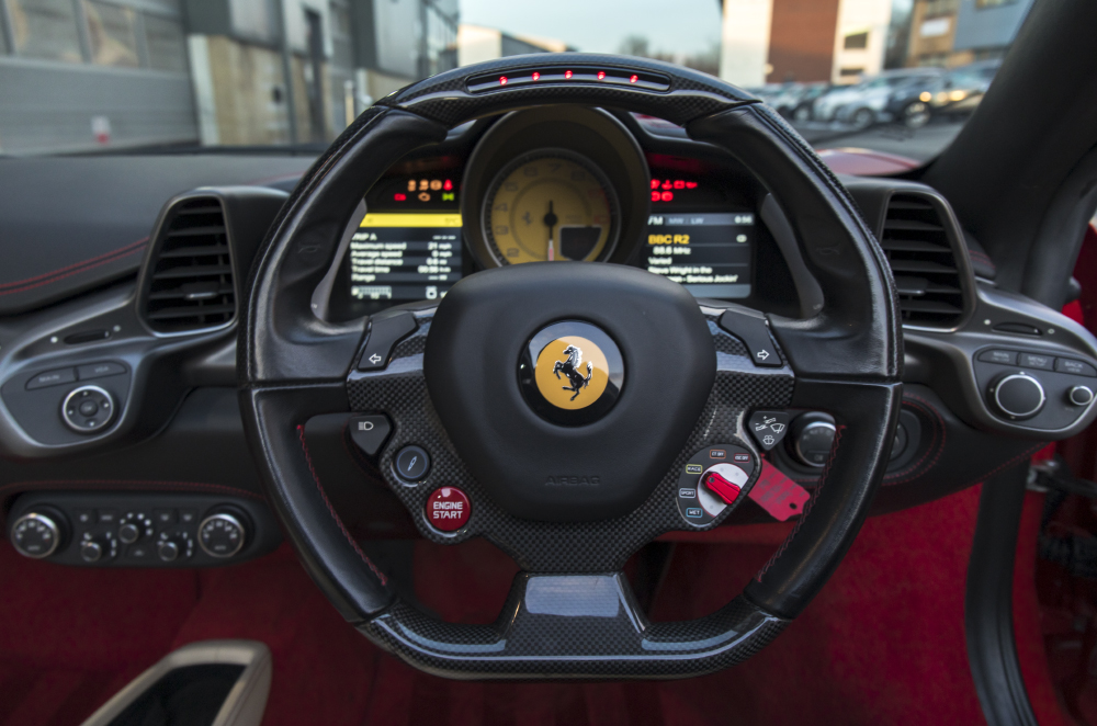 2012 FERRARI 458 SPIDER, 14/20