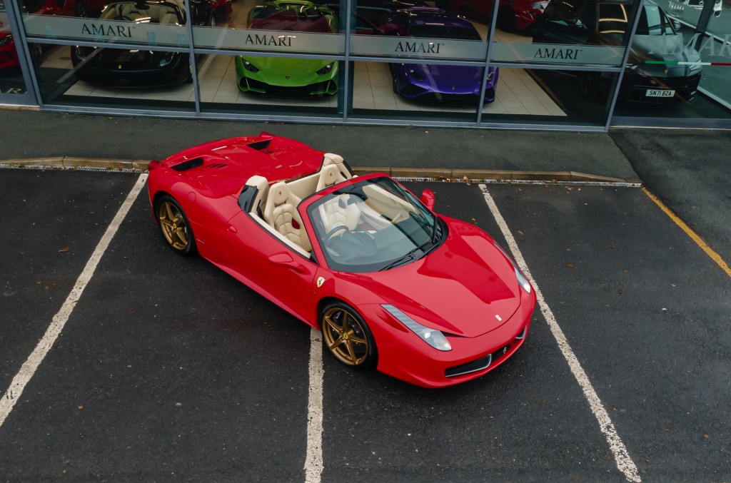 2012 FERRARI 458 SPIDER, 20/20