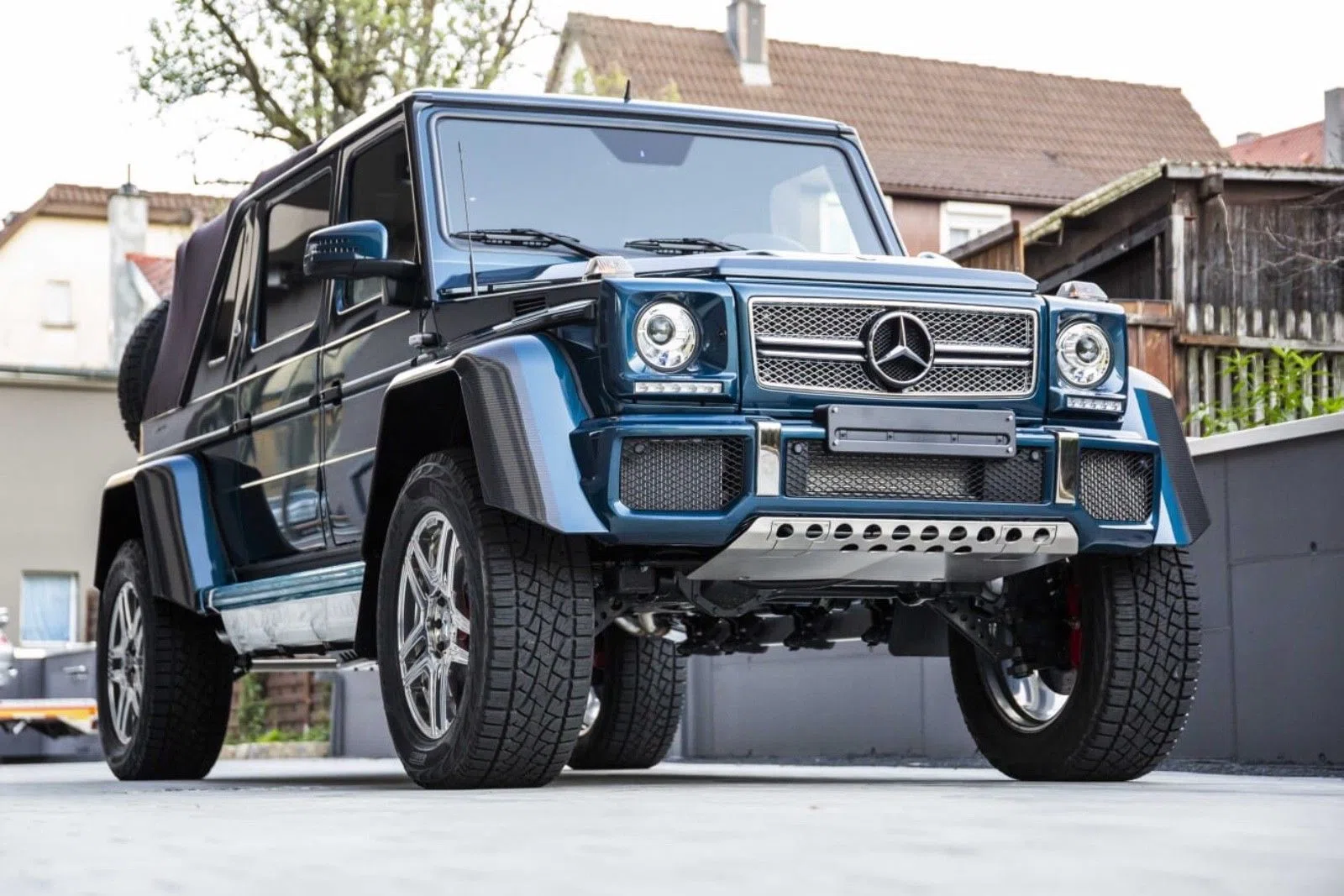 2018 Mercedes-Maybach G650 Landaulet - 1 of 99 for sale, exterior, Designo Meerblau Metallic