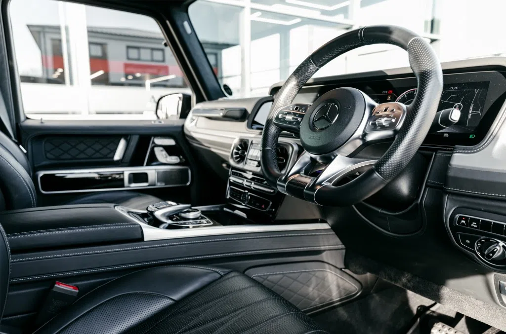 2018 Mercedes-Benz G 63 AMG - Urban Automotive interior, dashboard, Black Leather