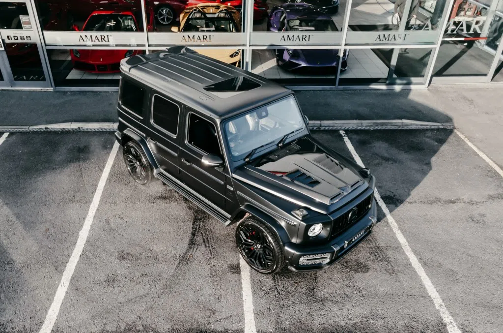 2018 Mercedes-Benz G 63 AMG - Urban Automotive for sale, exterior, Designo Magno Night Black