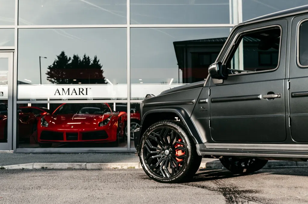 2018 Mercedes-Benz G 63 AMG - Urban Automotive for sale, exterior, Designo Magno Night Black