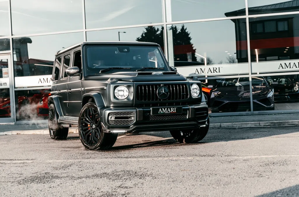 2018 Mercedes-Benz G 63 AMG - Urban Automotive for sale, exterior, Designo Magno Night Black