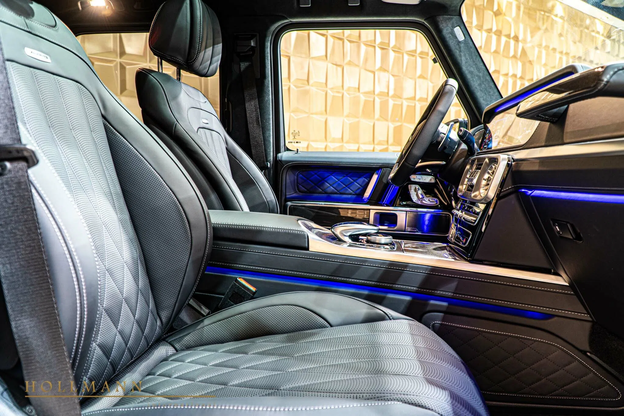 2022 Mercedes-Benz G 63 AMG interior, seats, Black Leather