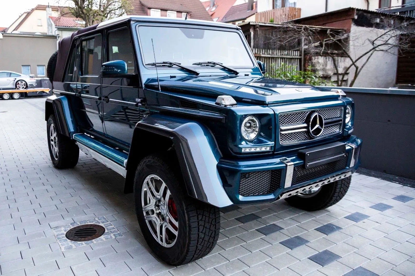 2018 Mercedes-Maybach G650 Landaulet - 1 of 99 for sale, exterior, Designo Meerblau Metallic