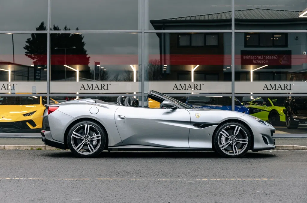 2019 Ferrari Portofino Convertible for sale, exterior, Grigio Titanio Metallic