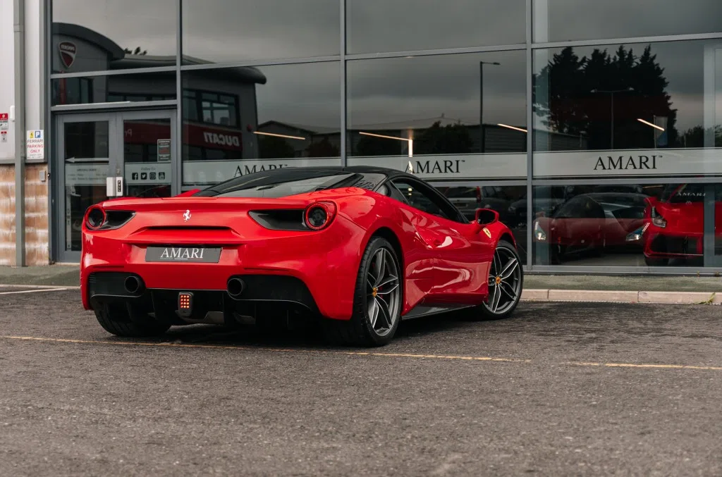 2016 FERRARI 488 GTB for sale, exterior, Rosso Corsa