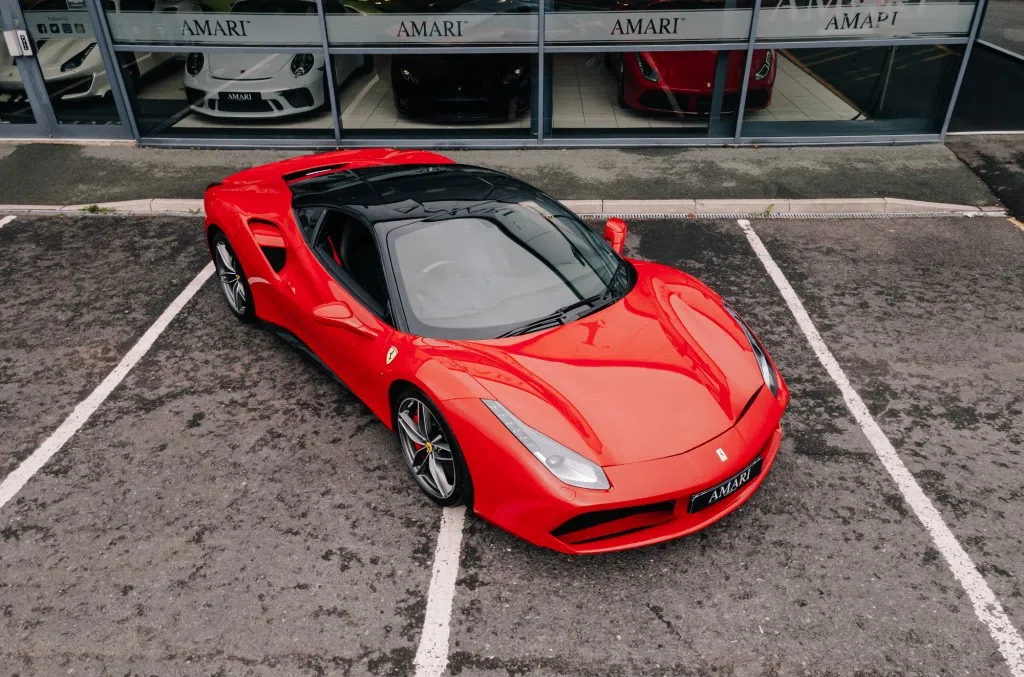 2016 FERRARI 488 GTB for sale, exterior, Rosso Corsa