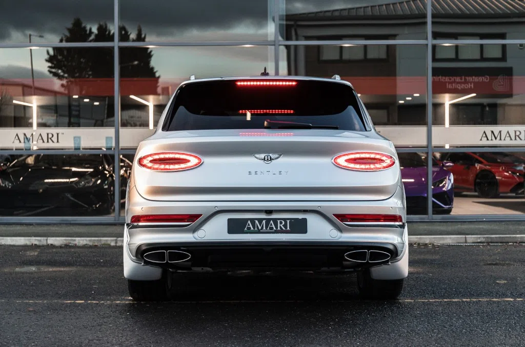 2021 Bentley Bentayga for sale, exterior, Moonbeam Silver