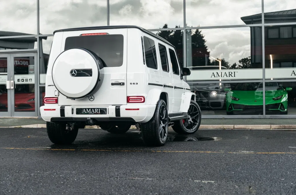 2021 Mercedes-Benz G 63 AMG for sale, exterior, Solid Polar White